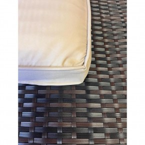Комплект плетеной мебели  YR822Br Brown-Beige (подушка бежевая) в Нягани - nyagan.ok-mebel.com | фото 2