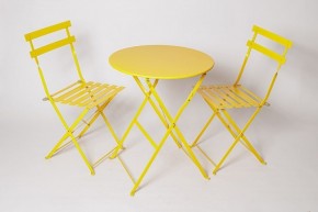 Комплект садовой мебели OTS-001R (стол + 2 стула) металл в Нягани - nyagan.ok-mebel.com | фото 3