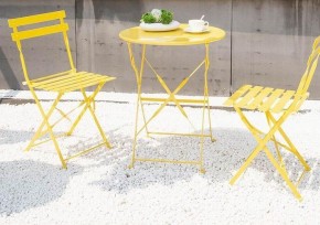 Комплект садовой мебели OTS-001R (стол + 2 стула) металл в Нягани - nyagan.ok-mebel.com | фото 10