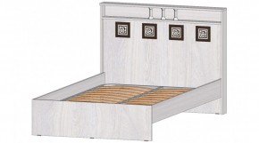 КОСТА-РИКА Кровать 1200 с основанием (анкор светлый) в Нягани - nyagan.ok-mebel.com | фото