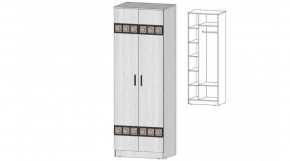КОСТА-РИКА Шкаф 2-х створчатый (анкор светлый) в Нягани - nyagan.ok-mebel.com | фото