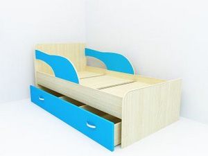 Кровать Кроха-2 (Максимка) с ящиком в Нягани - nyagan.ok-mebel.com | фото 8