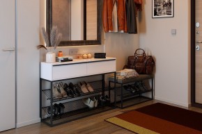 КРАФТ 2 Обувница (белый) в Нягани - nyagan.ok-mebel.com | фото