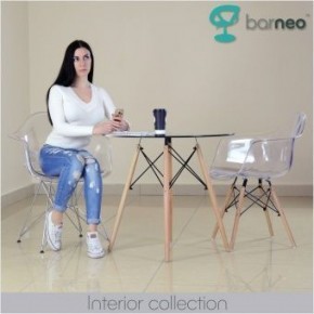 Кресло Barneo N-14 WoodMold прозрачный в Нягани - nyagan.ok-mebel.com | фото 2