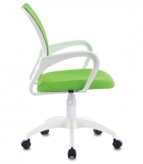 Кресло BRABIX "Fly MG-396W", пластик белый, сетка, салатовое, 532403 в Нягани - nyagan.ok-mebel.com | фото 2