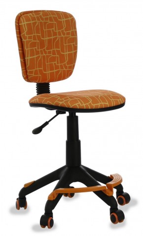 Кресло детское Бюрократ CH-204-F/GIRAFFE оранжевый в Нягани - nyagan.ok-mebel.com | фото
