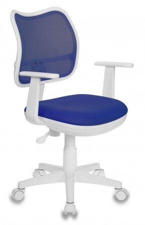 Кресло детское Бюрократ CH-W797/BL/TW-10 синий в Нягани - nyagan.ok-mebel.com | фото