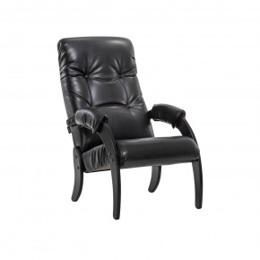 Кресло для отдыха Модель 61 Венге, к/з Vegas Lite Black в Нягани - nyagan.ok-mebel.com | фото 4