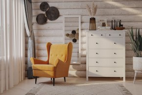Кресло для отдыха Вало жёто-оранжевый, ткань рогожка в Нягани - nyagan.ok-mebel.com | фото 3
