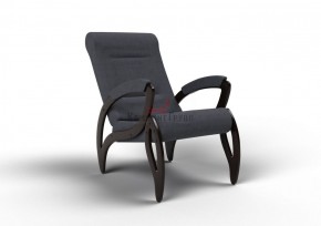 Кресло для отдыха Зельден 20-Т-ГР (ткань/венге) ГРАФИТ в Нягани - nyagan.ok-mebel.com | фото