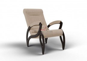 Кресло для отдыха Зельден 20-Т-П (ткань/венге) ПЕСОК в Нягани - nyagan.ok-mebel.com | фото