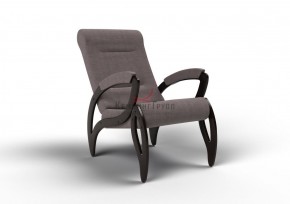 Кресло для отдыха Зельден 20-Т-ГР (ткань/венге) ГРАФИТ в Нягани - nyagan.ok-mebel.com | фото 1