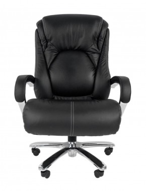 Кресло для руководителя CHAIRMAN 402 (Кожа) Черное в Нягани - nyagan.ok-mebel.com | фото 1