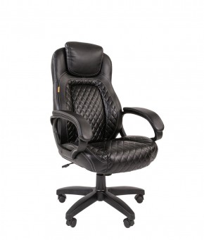Кресло для руководителя  CHAIRMAN 432 (Экокожа черная) в Нягани - nyagan.ok-mebel.com | фото