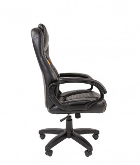 Кресло для руководителя  CHAIRMAN 432 (Экокожа черная) в Нягани - nyagan.ok-mebel.com | фото 3