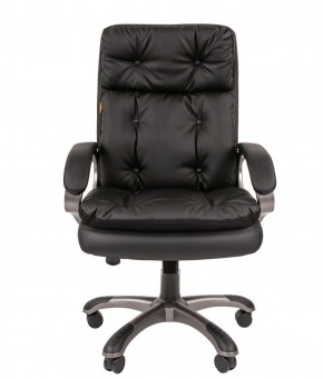 Кресло для руководителя  CHAIRMAN 442 (экокожа черная) в Нягани - nyagan.ok-mebel.com | фото 1