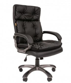 Кресло для руководителя  CHAIRMAN 442 (экокожа черная) в Нягани - nyagan.ok-mebel.com | фото 2