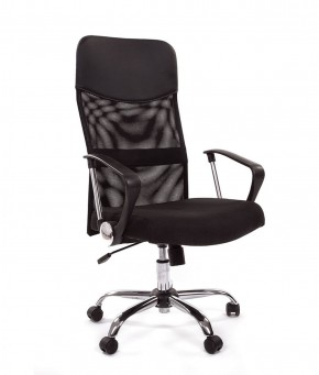 Кресло для руководителя CHAIRMAN 610 N (15-21 черный/сетка черный) в Нягани - nyagan.ok-mebel.com | фото