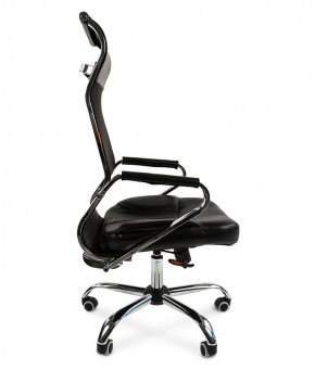 Кресло для руководителя CHAIRMAN 700 (Сетка) Черное в Нягани - nyagan.ok-mebel.com | фото 3