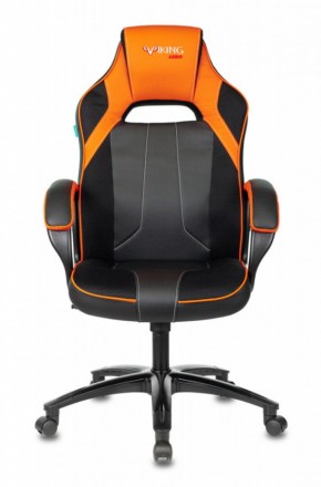 Кресло игровое Бюрократ VIKING 2 AERO ORANGE черный/оранжевый в Нягани - nyagan.ok-mebel.com | фото 2