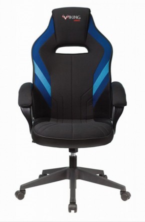 Кресло игровое Бюрократ VIKING 3 AERO BLUE черный/синий в Нягани - nyagan.ok-mebel.com | фото 2