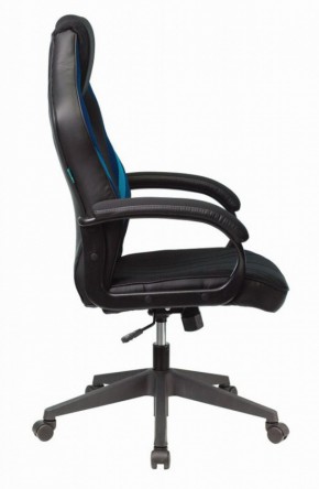 Кресло игровое Бюрократ VIKING 3 AERO BLUE черный/синий в Нягани - nyagan.ok-mebel.com | фото 3