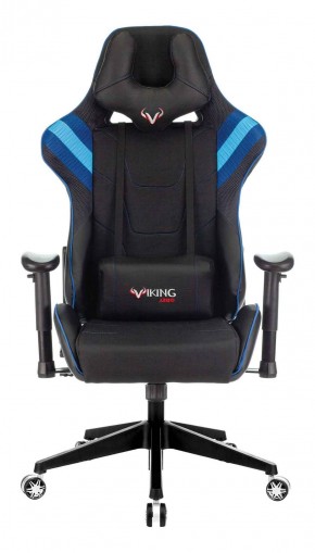 Кресло игровое Бюрократ VIKING 4 AERO BLUE черный/синий в Нягани - nyagan.ok-mebel.com | фото 3