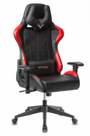 Кресло игровое Бюрократ VIKING 5 AERO RED черный/красный в Нягани - nyagan.ok-mebel.com | фото