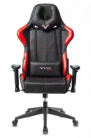 Кресло игровое Бюрократ VIKING 5 AERO RED черный/красный в Нягани - nyagan.ok-mebel.com | фото 3