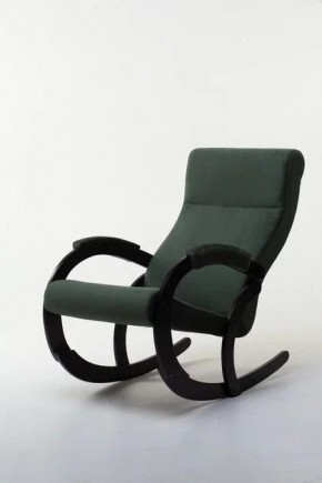 Кресло-качалка КОРСИКА 34-Т-AG (зеленый) в Нягани - nyagan.ok-mebel.com | фото