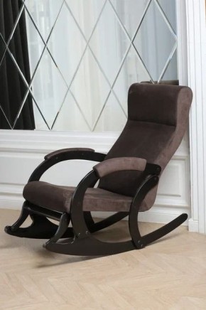 Кресло-качалка МАРСЕЛЬ 33-Т-AC (кофе) в Нягани - nyagan.ok-mebel.com | фото 4