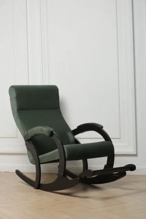 Кресло-качалка МАРСЕЛЬ 33-Т-AG (зеленый) в Нягани - nyagan.ok-mebel.com | фото 3