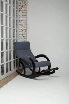 Кресло-качалка МАРСЕЛЬ 33-Т-AN (темно-синий) в Нягани - nyagan.ok-mebel.com | фото 3