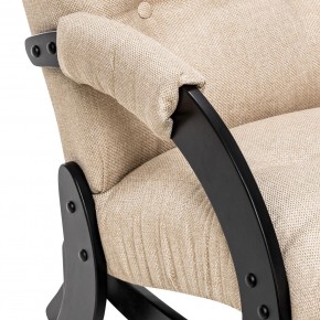 Кресло-качалка Модель 68 (Leset Футура) Венге, ткань Malta 03 A в Нягани - nyagan.ok-mebel.com | фото 7