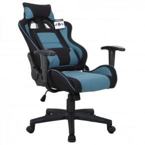 Кресло компьютерное BRABIX "GT Racer GM-100" (черное/голубое) 531818 в Нягани - nyagan.ok-mebel.com | фото 4