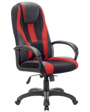 Кресло компьютерное BRABIX PREMIUM "Rapid GM-102" (экокожа/ткань, черное/красное) 532107 в Нягани - nyagan.ok-mebel.com | фото 1