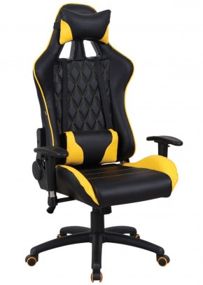 Кресло компьютерное BRABIX "GT Master GM-110" (черное/желтое) 531927 в Нягани - nyagan.ok-mebel.com | фото