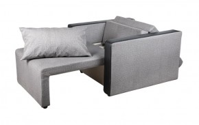 Кресло-кровать Милена с подлокотниками (серый) Велюр в Нягани - nyagan.ok-mebel.com | фото 2