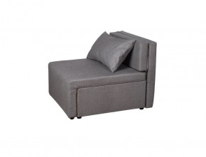 Кресло-кровать Милена (серый) Велюр в Нягани - nyagan.ok-mebel.com | фото