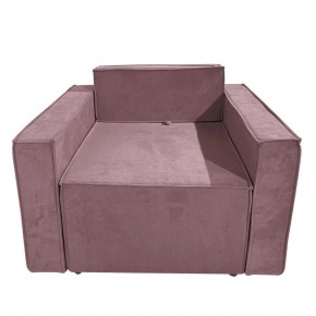 Кресло-кровать Принц КК1-ВР (велюр розовый) в Нягани - nyagan.ok-mebel.com | фото