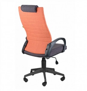 Кресло Квест HOME (Ткань КФ-28/КФ-13) оранжевый-сливовый в Нягани - nyagan.ok-mebel.com | фото 3