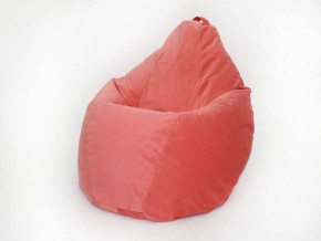 Кресло-мешок Груша Малое (700*900) Велюр "Однотон" в Нягани - nyagan.ok-mebel.com | фото 4