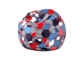 Кресло-мешок Мяч M (Geometry Slate) в Нягани - nyagan.ok-mebel.com | фото
