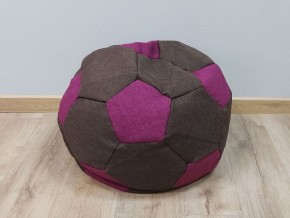 Кресло-мешок Мяч S (Savana Chocolate-Savana Berry) в Нягани - nyagan.ok-mebel.com | фото