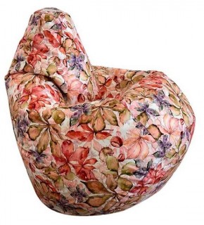 Кресло-мешок Цветы L в Нягани - nyagan.ok-mebel.com | фото