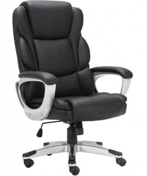 Кресло офисное BRABIX PREMIUM "Rest EX-555" (пружинный блок, экокожа, черное) 531938 в Нягани - nyagan.ok-mebel.com | фото