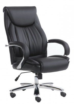 Кресло офисное BRABIX "Advance EX-575" (хром/экокожа/черное) 531825 в Нягани - nyagan.ok-mebel.com | фото
