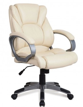 Кресло офисное BRABIX "Eldorado EX-504", экокожа, бежевое, 531167 в Нягани - nyagan.ok-mebel.com | фото