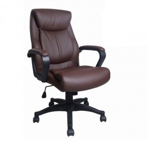 Кресло офисное BRABIX "Enter EX-511" (экокожа/коричневая) 531163 в Нягани - nyagan.ok-mebel.com | фото