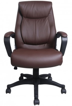 Кресло офисное BRABIX "Enter EX-511" (экокожа/коричневая) 531163 в Нягани - nyagan.ok-mebel.com | фото 3